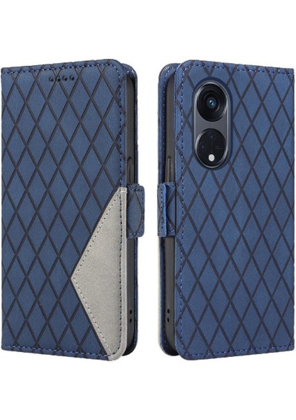 Kart Yuvası ile Oppo Reno 8t 5g Iki Renk Ekleme Desenleri Için Flip Case (Yurt Dışından) fırsatları