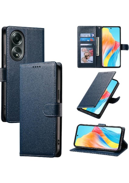 Oppo Reno 8t 5g Darbeye Dayanıklı Manyetik Kapatma Kart Yuvaları Günlük Kullanım Için Kılıf (Yurt Dışından)