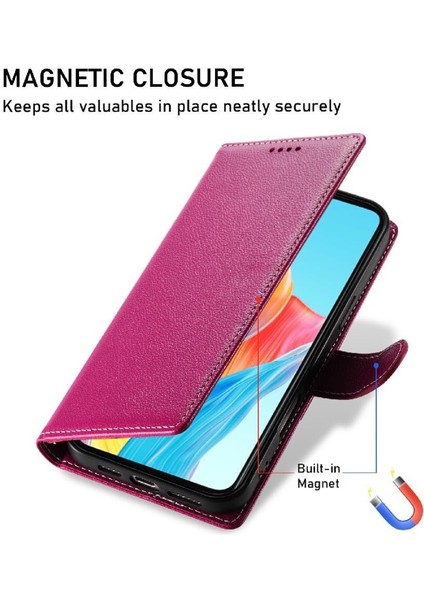 Oppo A38 4g Darbeye Dayanıklı Manyetik Kapatma Günlük Kullanım Kart Yuvaları Için Kılıf (Yurt Dışından) fırsatları