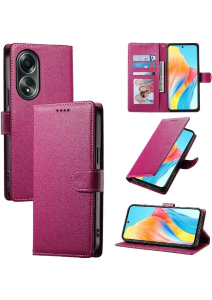 Oppo Reno 8t 5g Darbeye Dayanıklı Manyetik Kapatma Kart Yuvaları Günlük Kullanım Için Kılıf (Yurt Dışından)