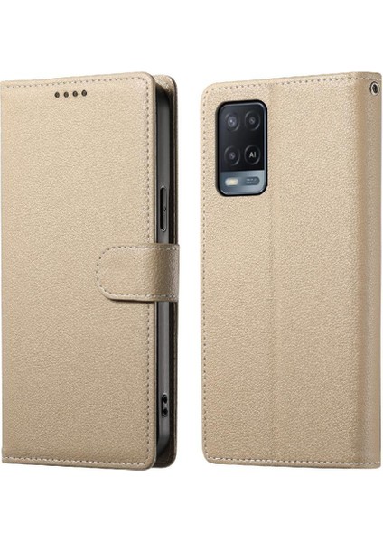 Oppo A54 4G/A54S Günlük Kullanım Için Darbeye Dayanıklı Manyetik Kapatma Kartı (Yurt Dışından)
