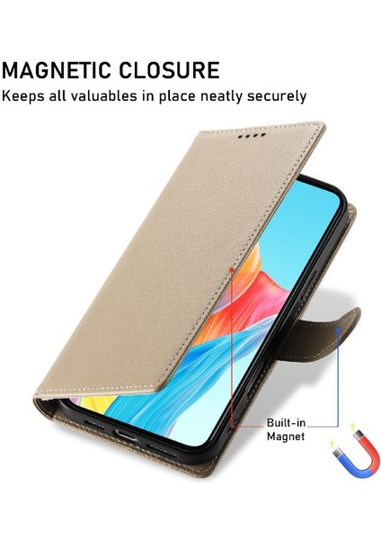 Oppo Reno 8t 5g Darbeye Dayanıklı Manyetik Kapatma Kart Yuvaları Günlük Kullanım Için Kılıf (Yurt Dışından) indirimleri
