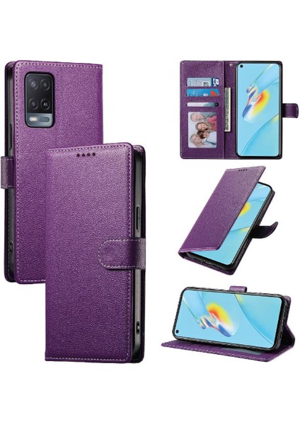 Oppo A54 4G/A54S Günlük Kullanım Için Darbeye Dayanıklı Manyetik Kapatma Kartı (Yurt Dışından)