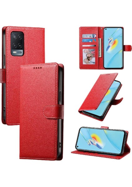 Oppo A54 4G/A54S Günlük Kullanım Için Darbeye Dayanıklı Manyetik Kapatma Kartı (Yurt Dışından)