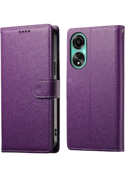 Oppo A78 4g Günlük Kullanım Için Kılıf Darbeye Dayanıklı Kart Yuvaları Manyetik Kapatma (Yurt Dışından) indirimleri