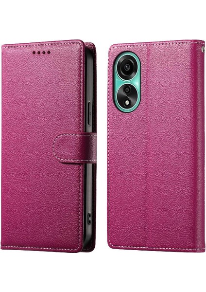 Oppo A78 4g Günlük Kullanım Için Kılıf Darbeye Dayanıklı Kart Yuvaları Manyetik Kapatma (Yurt Dışından) fırsatları