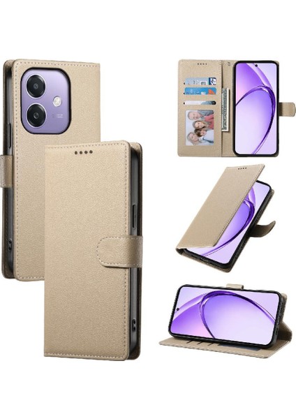 Oppo A40 4g Manyetik Kapatma Kart Yuvaları Için Kılıf Günlük Kullanım Darbeye Dayanıklı (Yurt Dışından)
