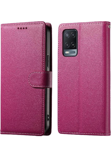 Oppo A54 4G/A54S Günlük Kullanım Için Darbeye Dayanıklı Manyetik Kapatma Kartı (Yurt Dışından)