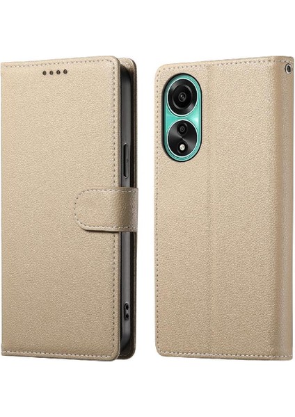 Oppo A78 4g Günlük Kullanım Için Kılıf Darbeye Dayanıklı Kart Yuvaları Manyetik Kapatma (Yurt Dışından) modelleri