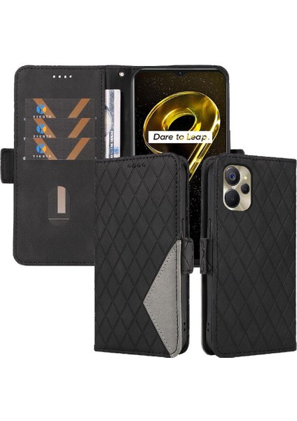 Kart Yuvası ile Realme 10 5g Şık Koruyucu Telefon Kılıfı Için Flip Case (Yurt Dışından)
