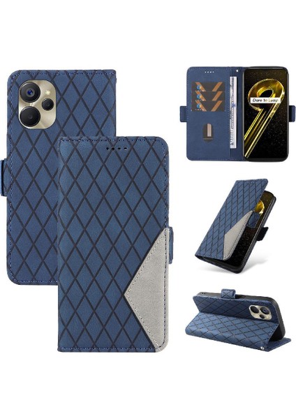Kart Yuvası ile Realme 10 5g Şık Koruyucu Telefon Kılıfı Için Flip Case (Yurt Dışından)