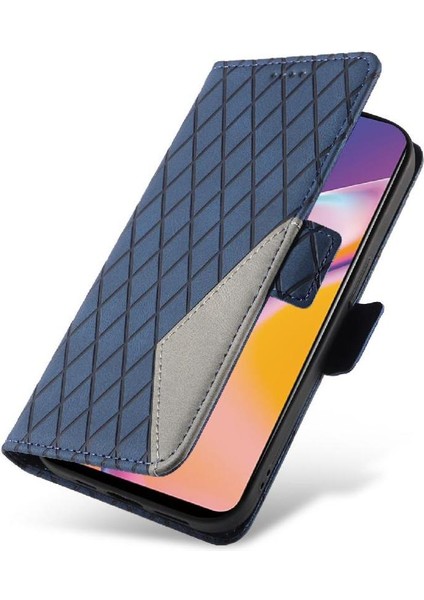 Kart Yuvası ile Oppo A94 4g Iki Renk Ekleme Desenleri Için Flip Case ve (Yurt Dışından) indirimleri