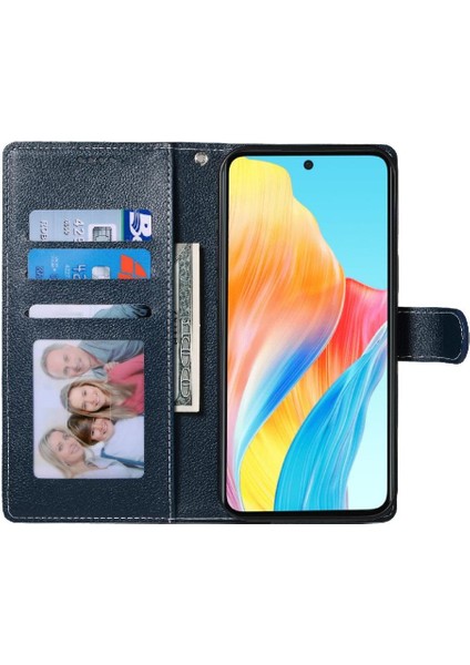 Oppo A78 4g Günlük Kullanım Için Kılıf Darbeye Dayanıklı Kart Yuvaları Manyetik Kapatma (Yurt Dışından) fiyatları