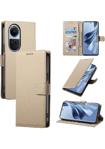 Oppo Reno 10 Pro 5g Darbeye Dayanıklı Manyetik Kapatma Kart Yuvaları Kullanımı Için Kılıf (Yurt Dışından) indirimleri