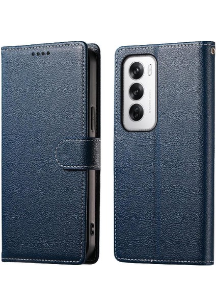 Oppo Reno 12 5g Kart Yuvaları Darbeye Günlük Kullanım Manyetik Kapatma Için Kılıf (Yurt Dışından)
