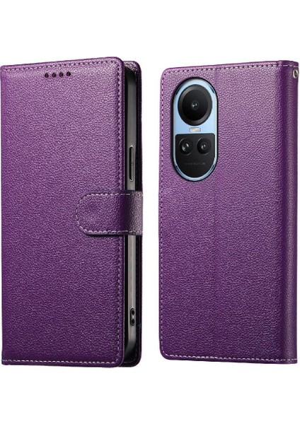 Oppo Reno 10 Pro 5g Darbeye Dayanıklı Manyetik Kapatma Kart Yuvaları Kullanımı Için Kılıf (Yurt Dışından)
