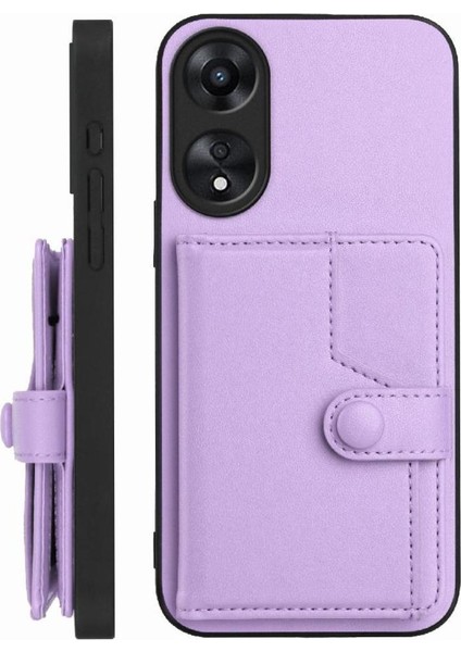 Oppo A78 4g Doğru Insizyon Benzersiz Kickstand Için Kılıf (Yurt Dışından)