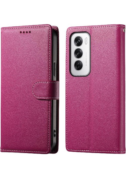 Oppo Reno 12 5g Kart Yuvaları Darbeye Günlük Kullanım Manyetik Kapatma Için Kılıf (Yurt Dışından) modelleri