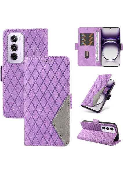 Oppo Reno 12 5g Iki Renk Ekleme Desenleri Şık Telefon Için Flip Case (Yurt Dışından) fırsatları