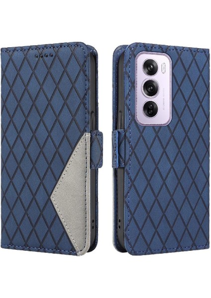 Oppo Reno 12 5g Iki Renk Ekleme Desenleri Şık Telefon Için Flip Case (Yurt Dışından) modelleri