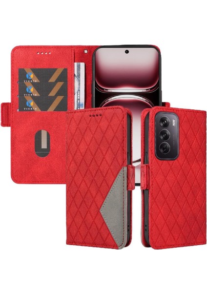 Oppo Reno 12 Pro 5g Şık Koruyucu Telefon Kılıfı Için Flip Case Iki Renk (Yurt Dışından)