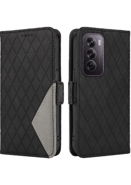 Oppo Reno 12 Pro 5g Şık Koruyucu Telefon Kılıfı Için Flip Case Iki Renk (Yurt Dışından)
