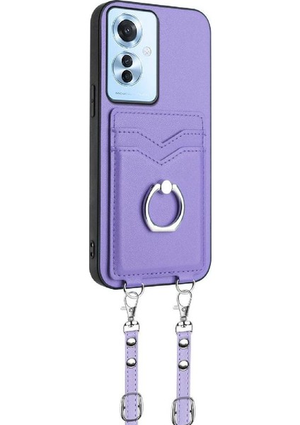 Oppo Reno 11 F Kickstand Fonksiyonu Için Uyumlu Kılıf Benzersiz (Yurt Dışından)