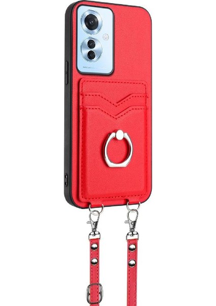 Oppo Reno 11 F Kickstand Fonksiyonu Için Uyumlu Kılıf Benzersiz (Yurt Dışından)