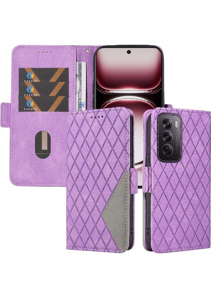Oppo Reno 12 Pro 5g Şık Koruyucu Telefon Kılıfı Için Flip Case Iki Renk (Yurt Dışından)