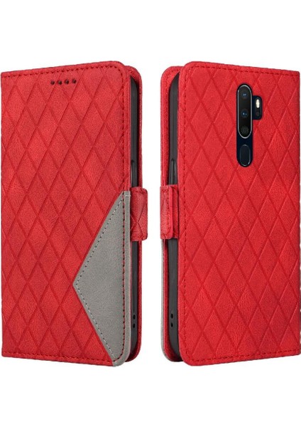 Oppo A5 2020 Şık Koruyucu Telefon Kılıfı Için Iki Renk ile Flip Case (Yurt Dışından)