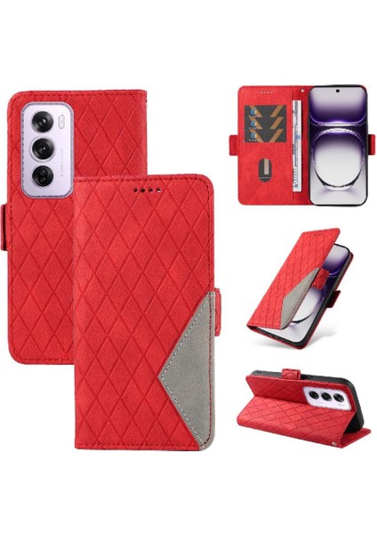 Oppo Reno 12 5g Iki Renk Ekleme Desenleri Şık Telefon Için Flip Case (Yurt Dışından) indirimleri