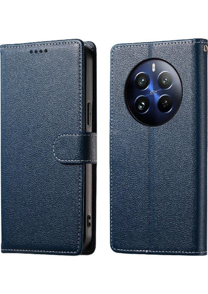 Realme 12 Pro 5g Günlük Kullanım Için Kılıf Kart Yuvaları Darbeye Dayanıklı Manyetik (Yurt Dışından)