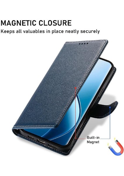 Realme 12 Pro 5g Günlük Kullanım Için Kılıf Kart Yuvaları Darbeye Dayanıklı Manyetik (Yurt Dışından)