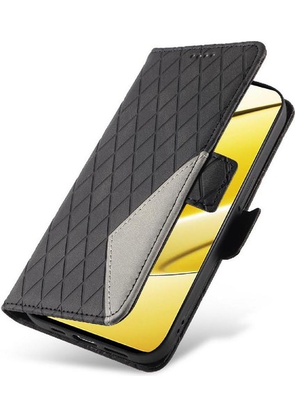 Kart Yuvası ile Realme 11X 5g Iki Renk Ekleme Desenleri Için Flip Case ve (Yurt Dışından) indirimleri