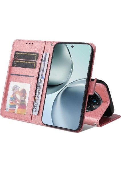 Realme 14 Pro Plus Hassas Kesikler Için Flip Case Kart Yuvaları Manyetik Flip (Yurt Dışından)