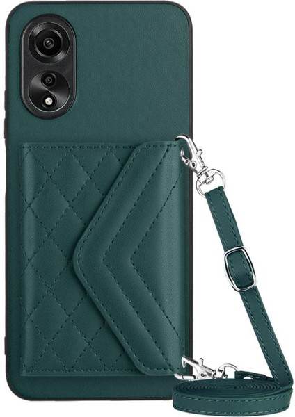 Oppo A17 Doğru Insizyon Benzersiz Kickstand Fonksiyonu Için Uyumlu Kılıf (Yurt Dışından)