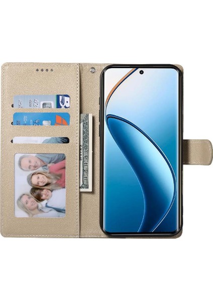 Realme 12 4g Manyetik Kapatma Günlük Kullanım Darbeye Dayanıklı Kart Yuvaları Için Kılıf (Yurt Dışından) indirimleri