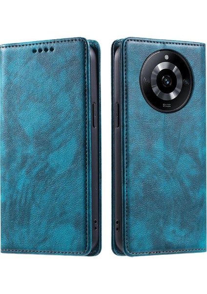 Realme 11 Pro Pu Deri Kart Yuvaları Tutucu Manyetik Ince Için Flip Case (Yurt Dışından) indirimleri