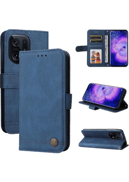 Oppo Find X5 Pro Uzun Kayış Cüzdan Kart Yuvası Sahipleri Için Flip Case Kısa (Yurt Dışından) indirimleri