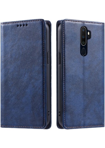 Oppo A9 2020 Manyetik Kart Yuvaları Tutucu Pu Deri Ince Için Flip Case (Yurt Dışından) fırsatları