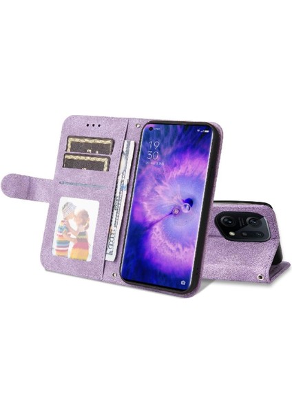 Oppo Find X5 Pro Uzun Kayış Cüzdan Kart Yuvası Sahipleri Için Flip Case Kısa (Yurt Dışından) fırsatları