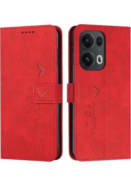 Oppo Reno 13 Pro 5g Kart Ekleme Pu Deri Kickstand Için Flip Case (Yurt Dışından)