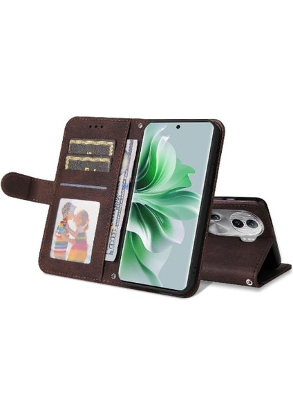 Oppo Reno 11 Pro 5g Kart Yuvası Tutucular Uzun Kayış Cüzdan Için Flip Case (Yurt Dışından) fırsatları