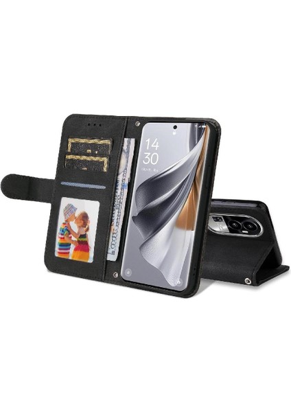 Oppo Reno 10 5g Kart Yuvası Sahipleri Için Flip Case Uzun Kayış Darbeye (Yurt Dışından) indirimleri