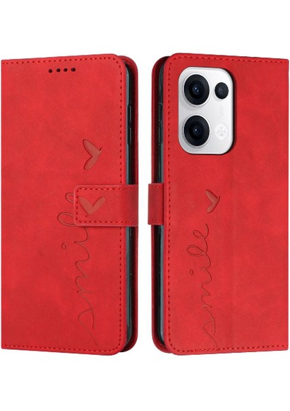Oppo Reno 13 5g Için Flip Case Aşk Cüzdan Kart Ekleme Kickstand Yan (Yurt Dışından)