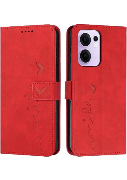 Oppo Reno 13F 5g Kickstand Aşk Cüzdan Pu Deri Kart Için Flip Case (Yurt Dışından)