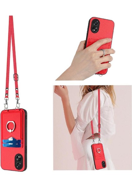 Oppo A18 4g Benzersiz Kickstand Fonksiyonu Için Uyumlu Kılıf (Yurt Dışından) modelleri