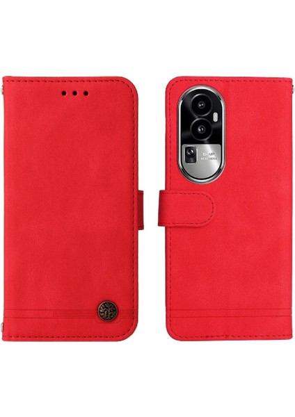 Oppo Reno 10 Pro 5g Kısa Kayış Uzun Kayış Cüzdan Kart Yuvası Için Flip Case (Yurt Dışından)