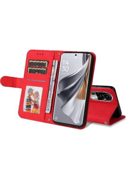 Oppo Reno 10 Pro 5g Kısa Kayış Uzun Kayış Cüzdan Kart Yuvası Için Flip Case (Yurt Dışından) fırsatları