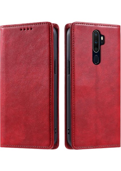 Oppo A9 2020 Manyetik Kart Yuvaları Tutucu Pu Deri Ince Için Flip Case (Yurt Dışından) indirimleri
